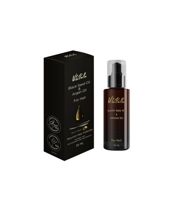 روغن مو سیاه دانه و آرگان ویتابلا